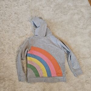 Mini Boden Light Gray Kids Hoodie